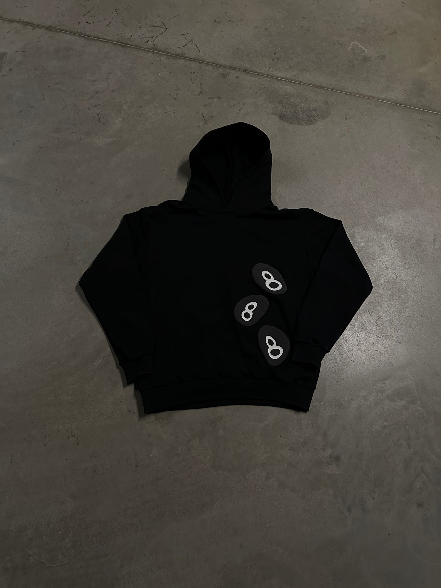 888 Black Hoodie