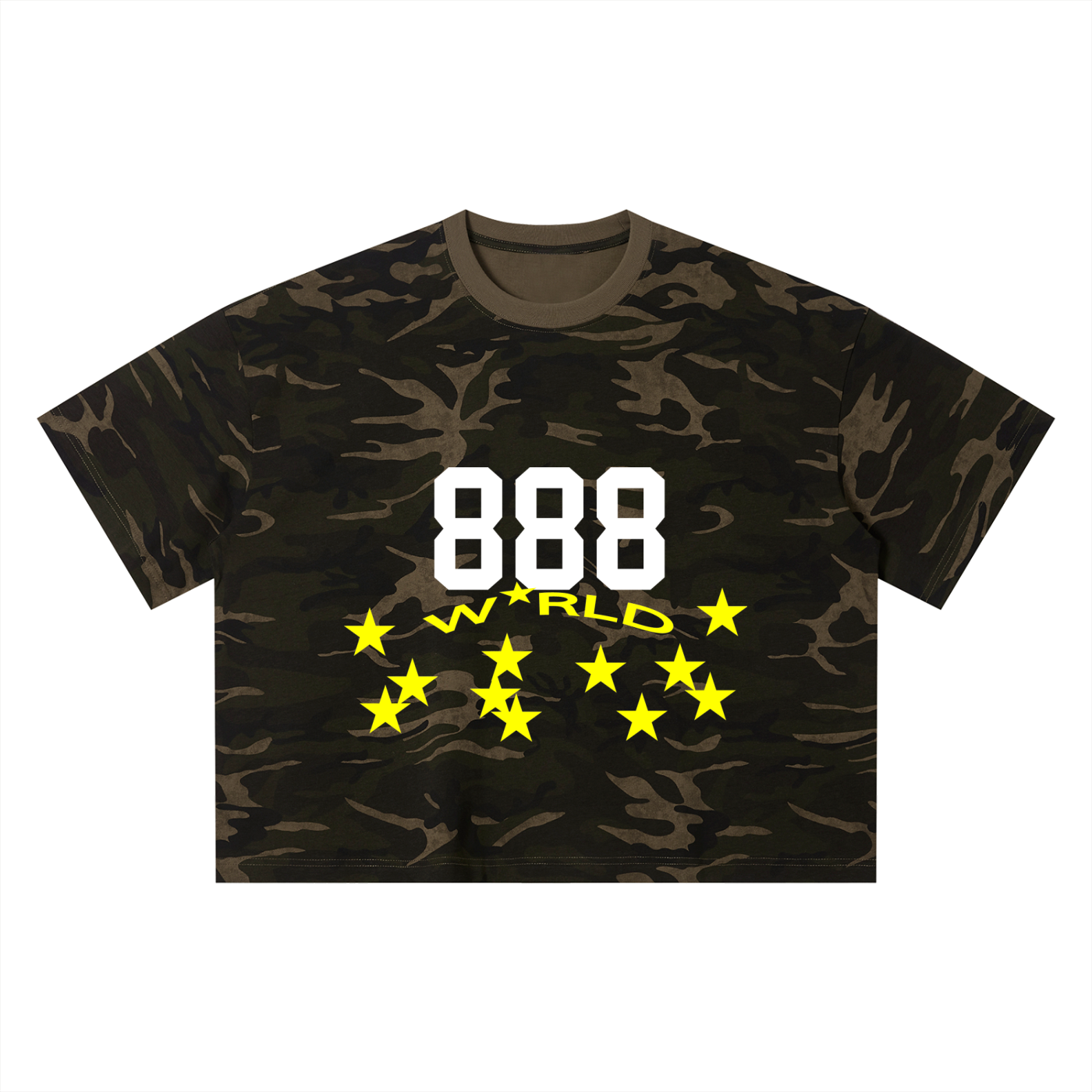 Unisex Camo Boxy T-Shirt