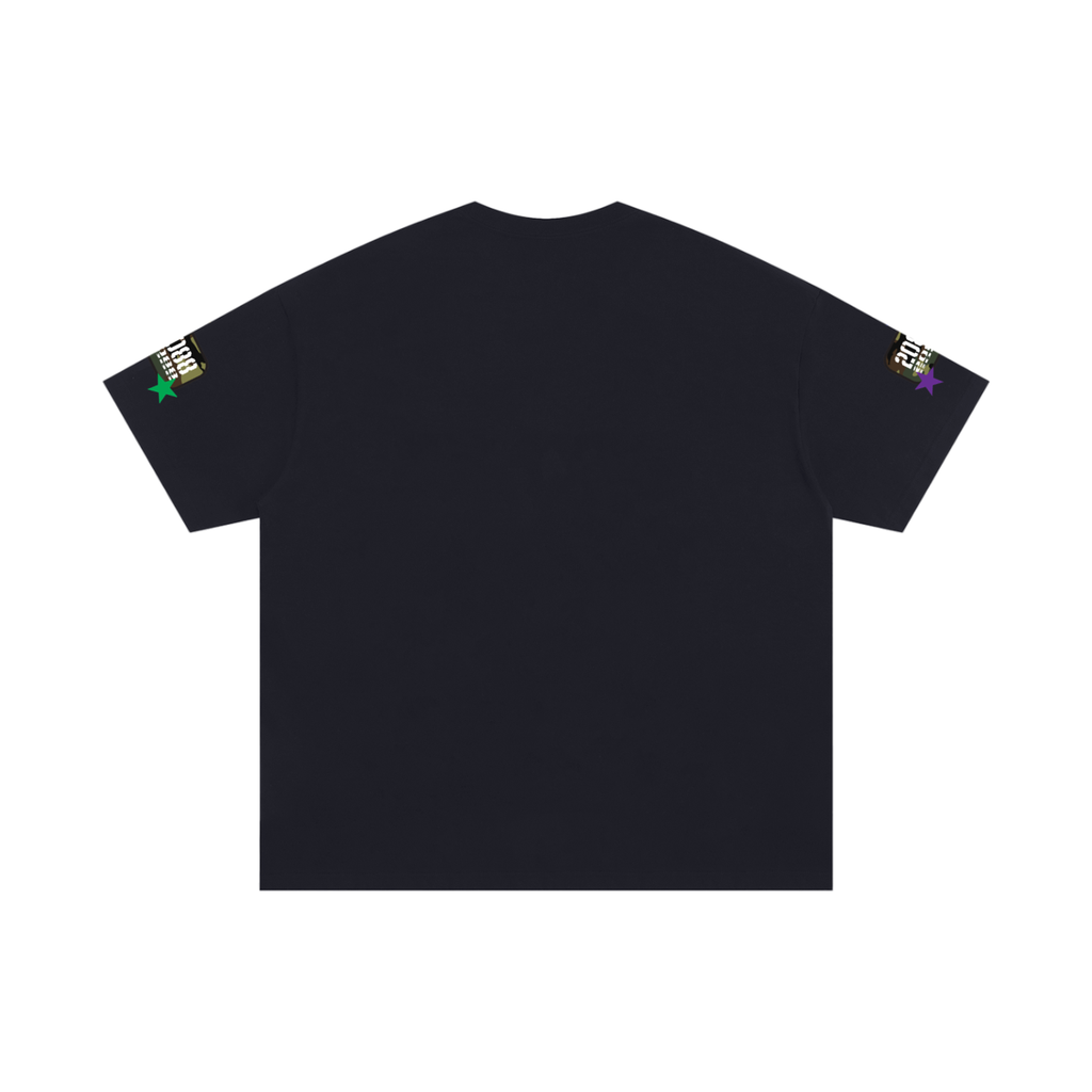Unisex Oversized Cotton T-Shirt (Black)
