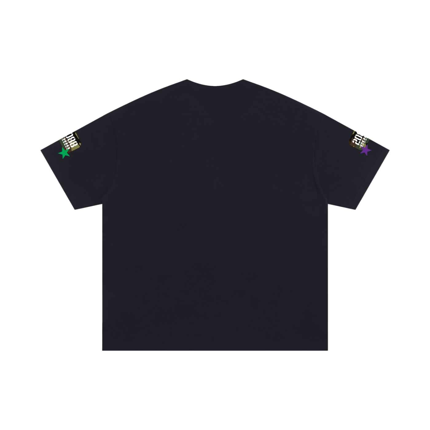 Unisex Oversized Cotton T-Shirt (Black)