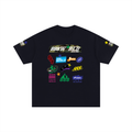 Unisex Oversized Cotton T-Shirt (Black)