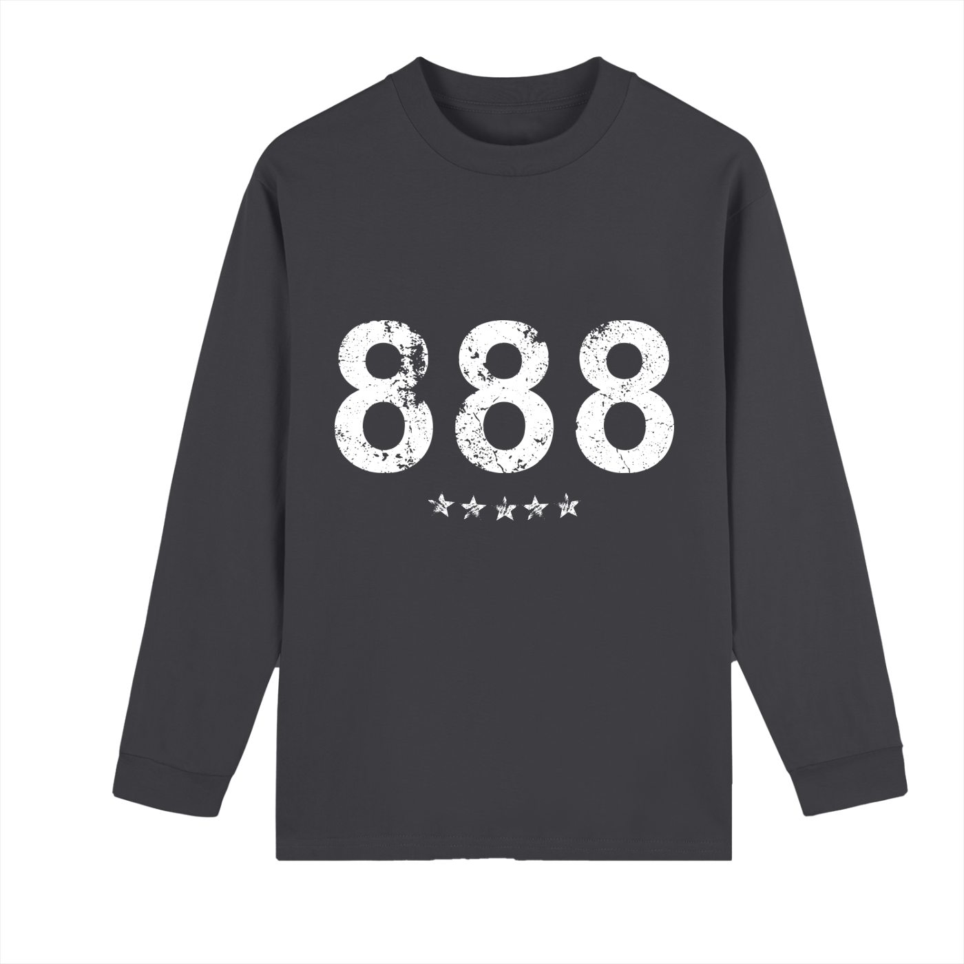 Crew Neck Drop Shoulder Long Sleeve Shirt