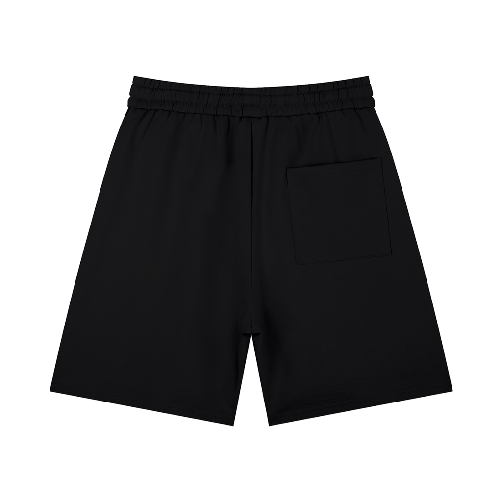 Men’s Loose Fit Drawstring Shorts (Black)