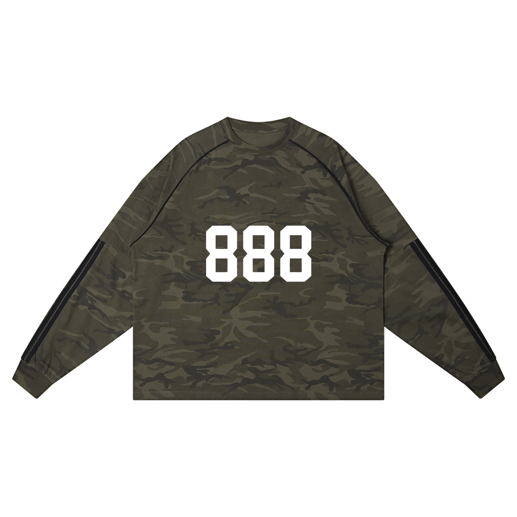Unisex Camo Loose Long Sleeve T-Shirt
