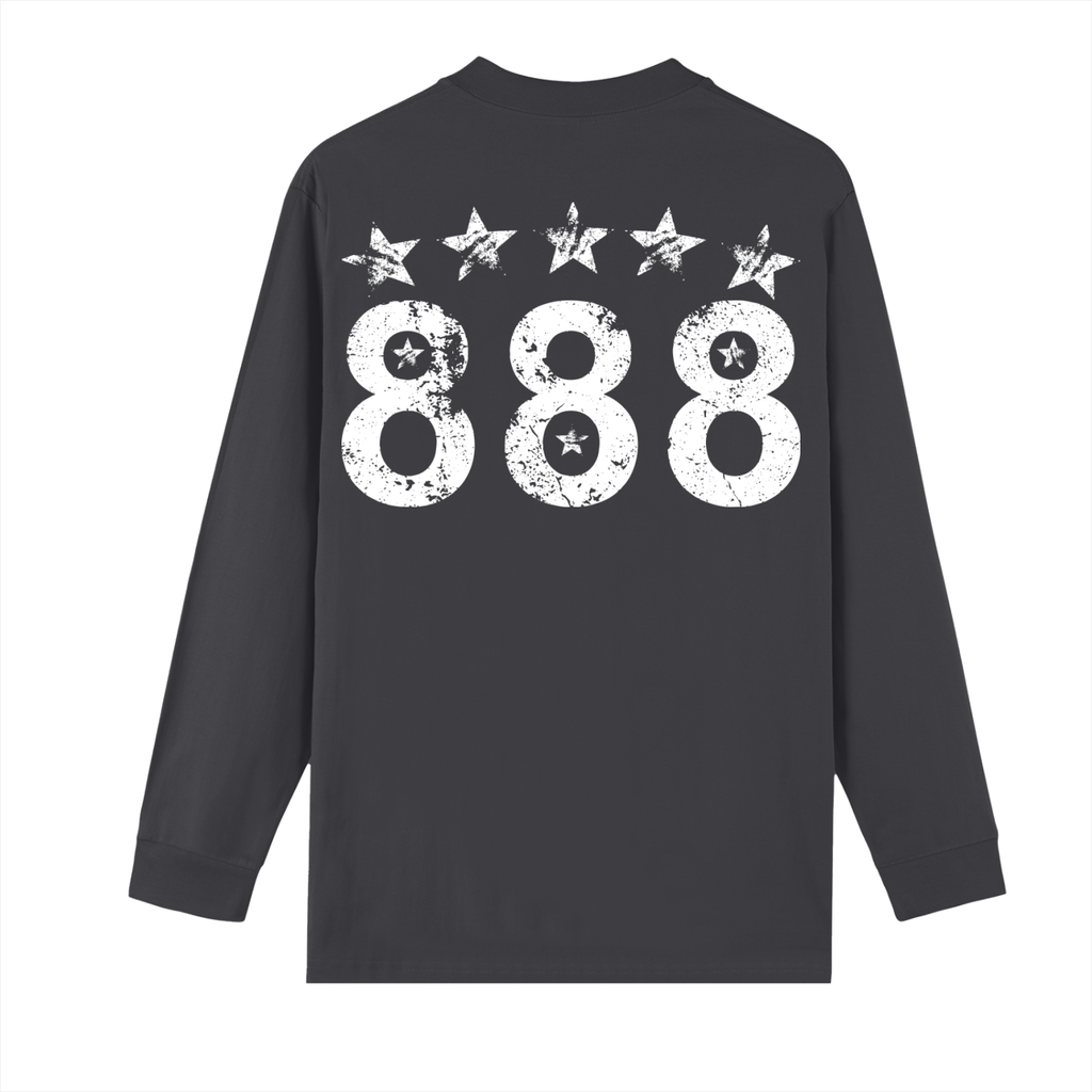 Crew Neck Drop Shoulder Long Sleeve Shirt