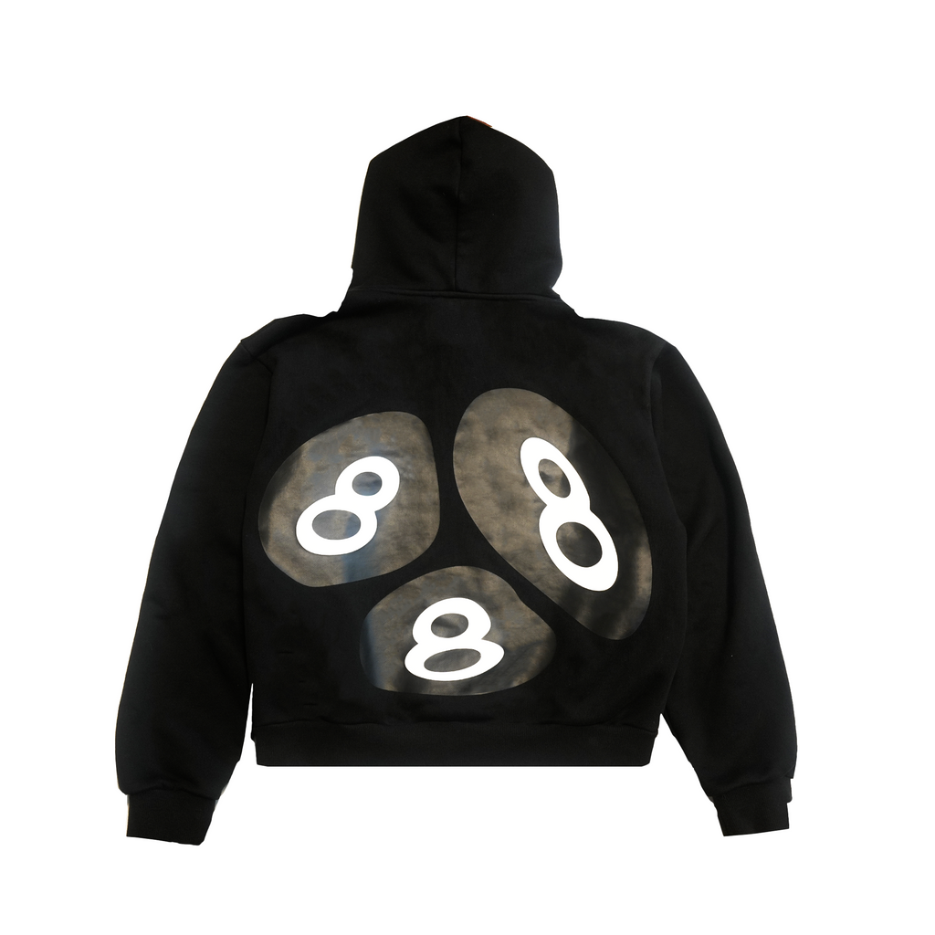 888 Space Hoodie [Black]