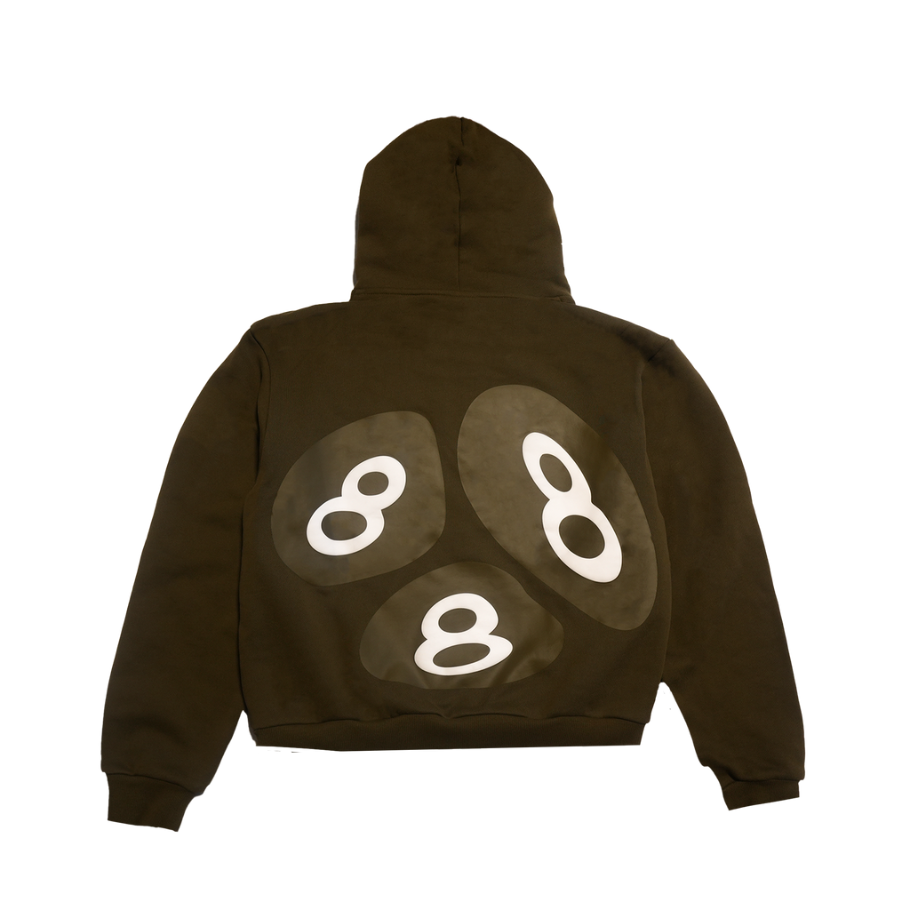 888 Space Hoodie [Brown]