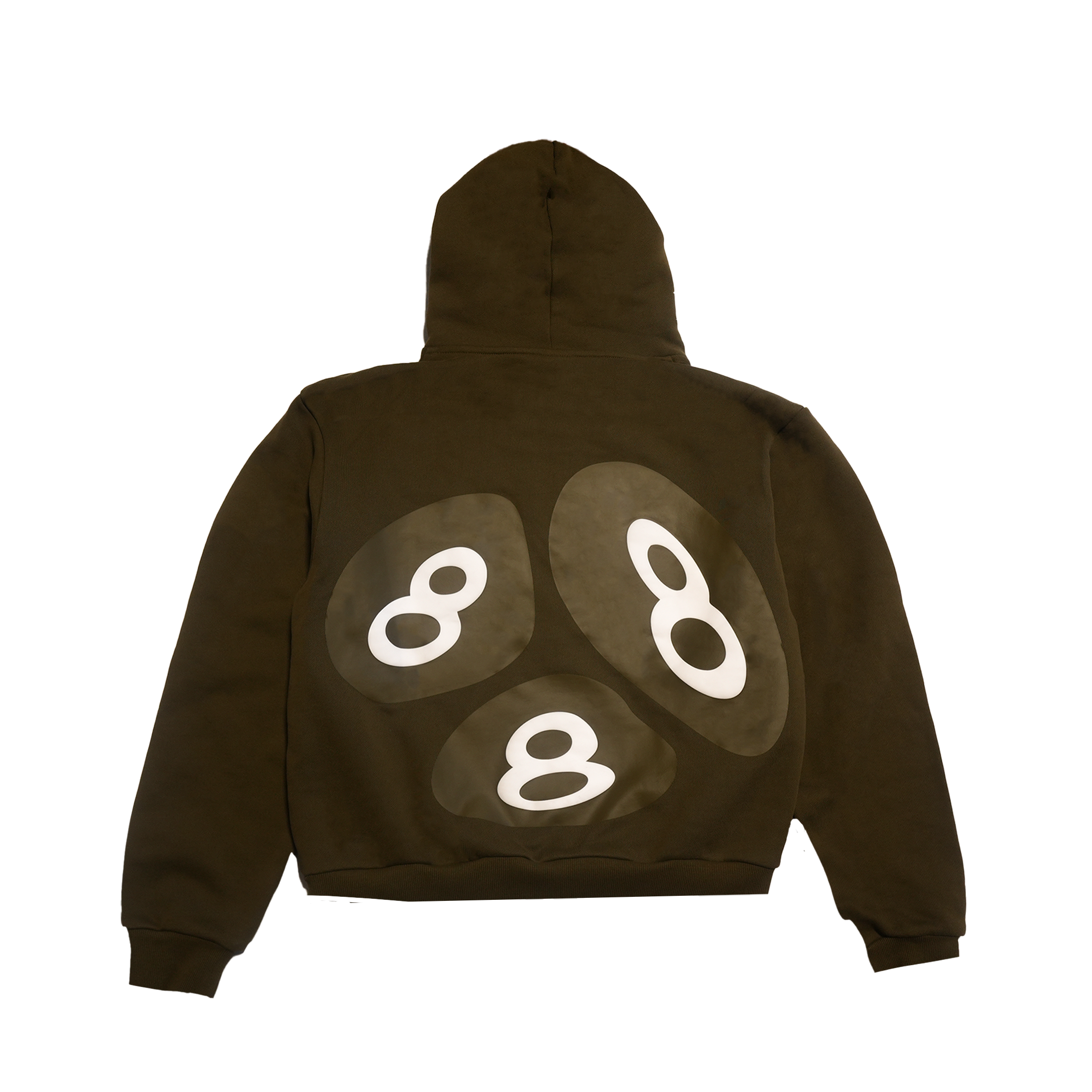 888 Space Hoodie [Brown]