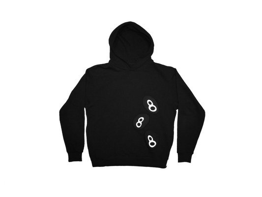 888 Black Hoodie