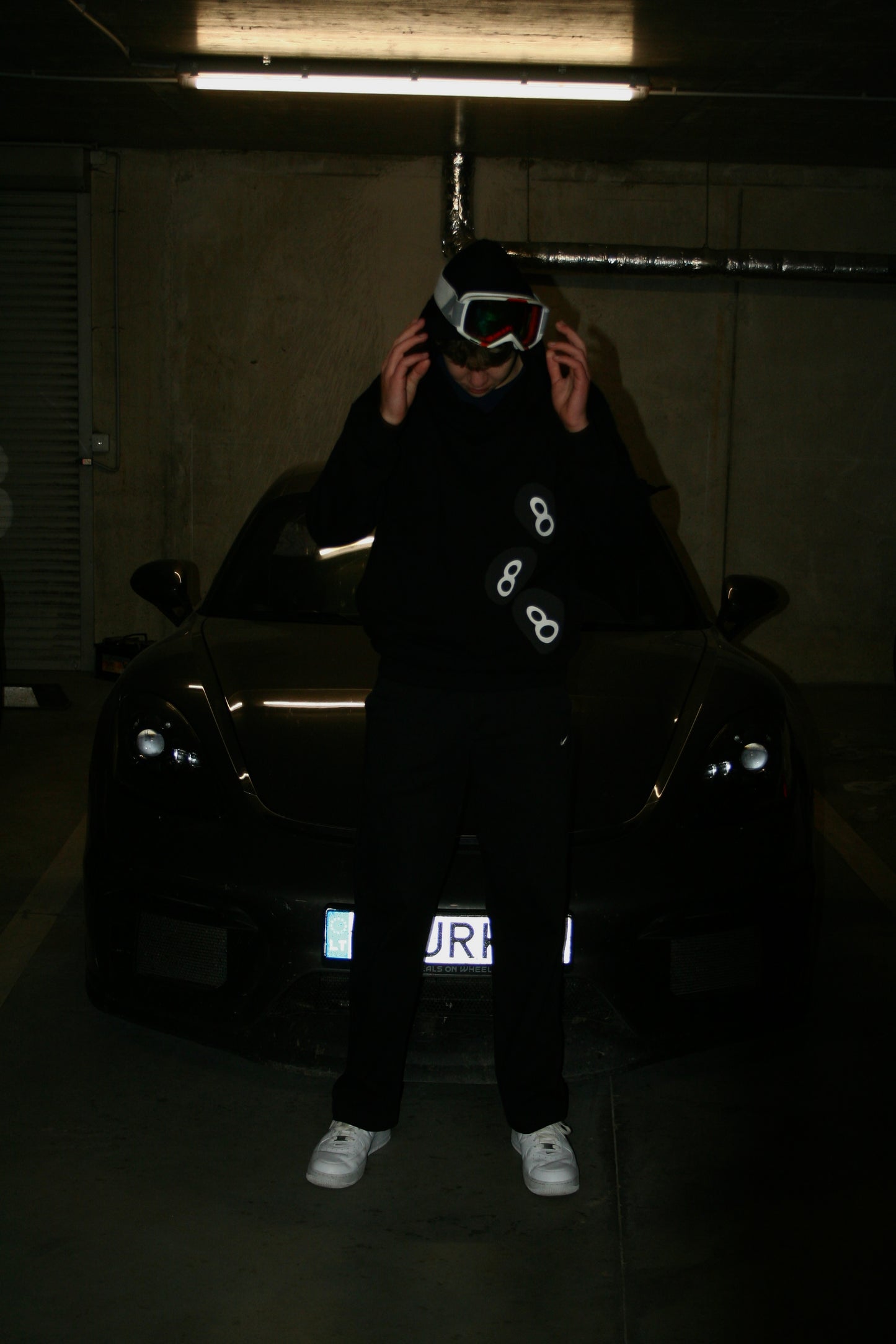 888 Black Hoodie