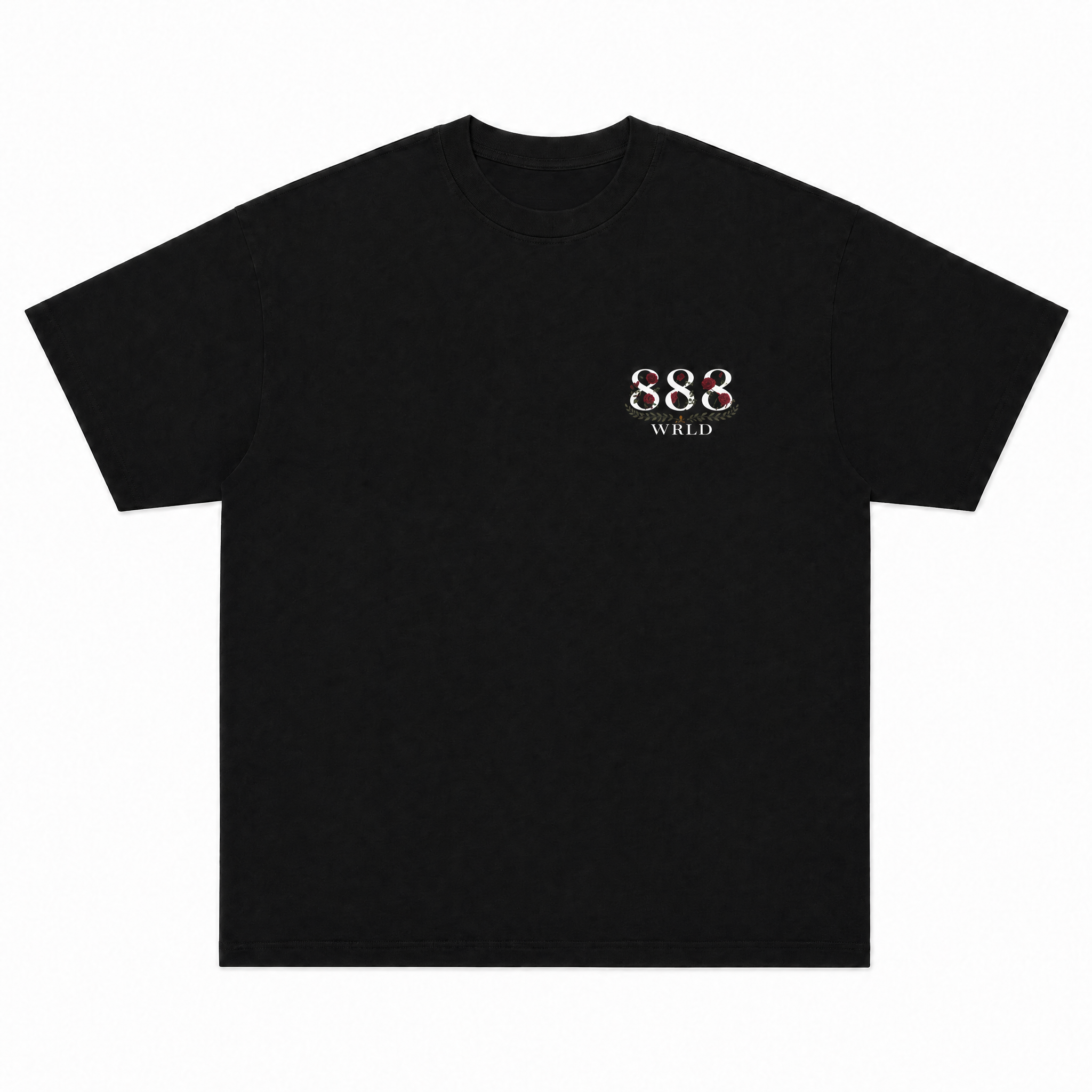 888 Rose Black Tee Rebirth 001 Edition