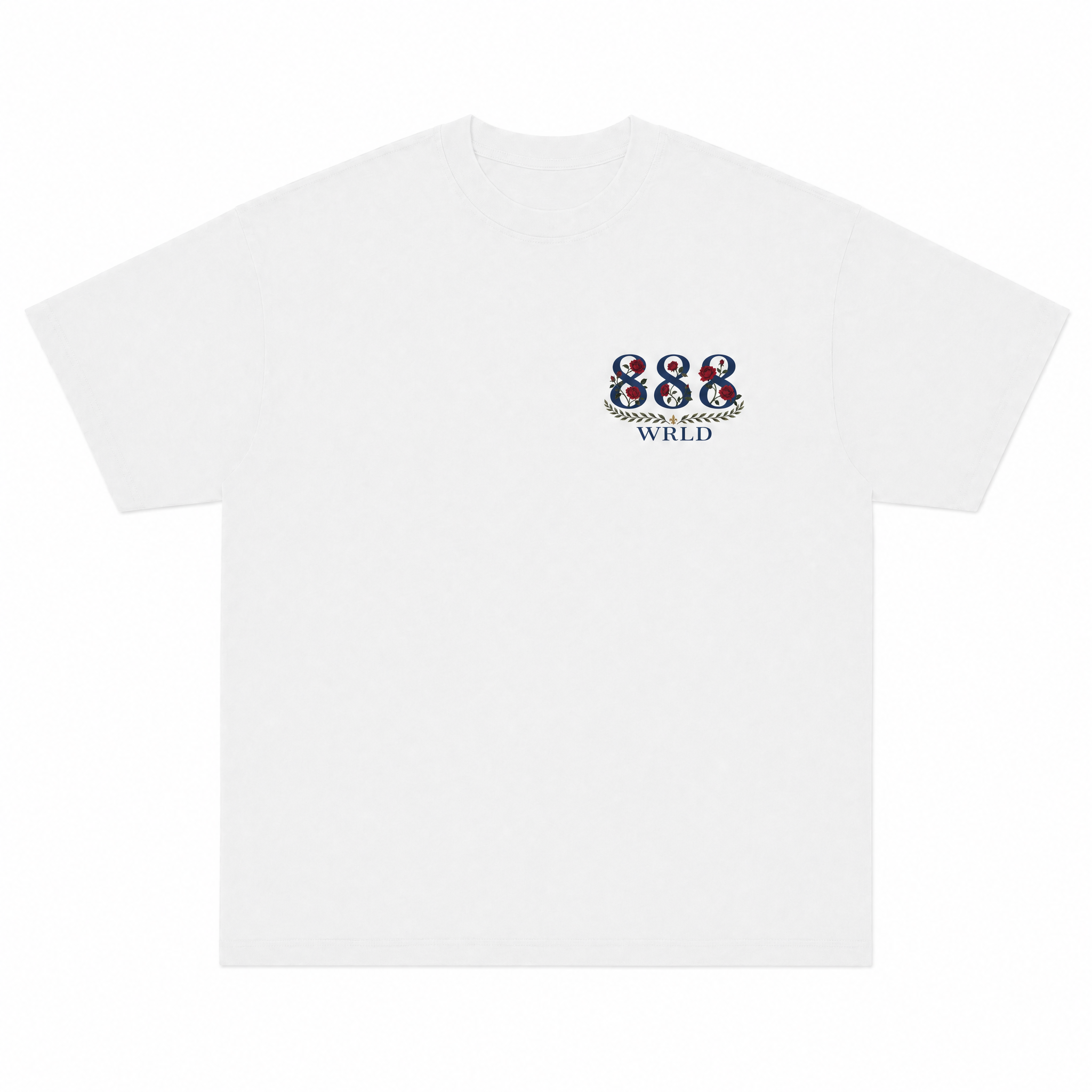 888 Rose White Tee Rebirth 001 Edition