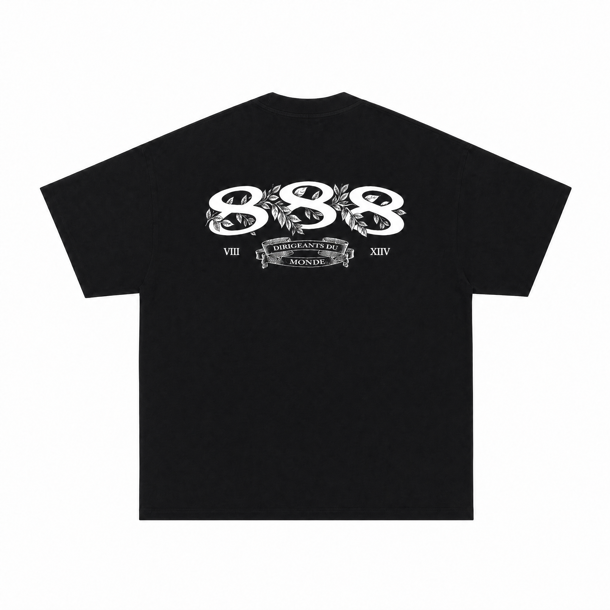 888 Royal Black Tee Rebirth 001 Edition