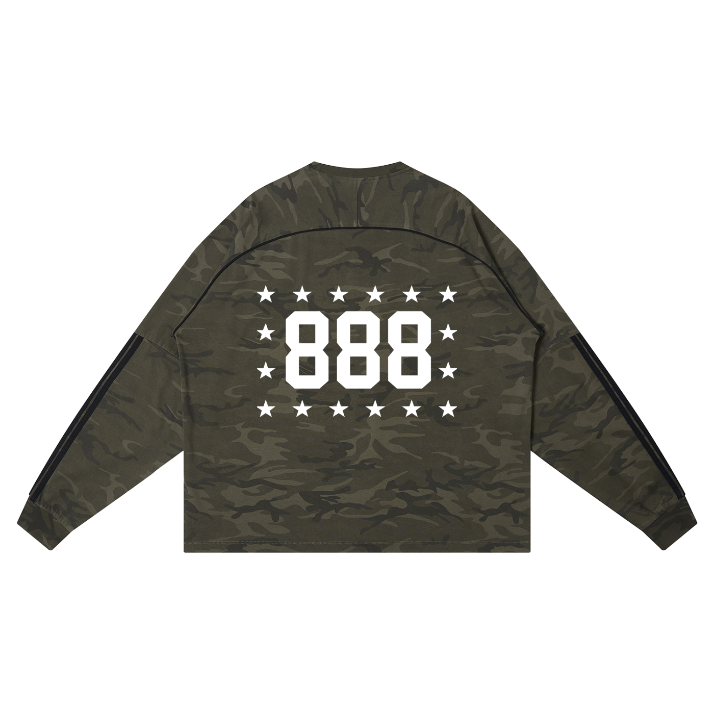 Unisex Camo Loose Long Sleeve T-Shirt