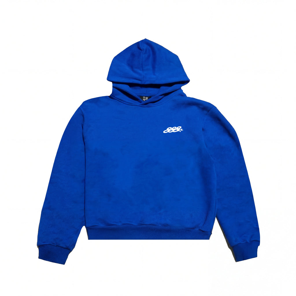 888 Star Hoodie [Blue]